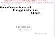 Cambridge Professional English in Use-Finance