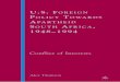 U.S. Foreign Policy Towards Apartheid South Africa, 1948-1994 Conflict of Interests 2008[Blackatk]