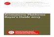 SAMPLE Econsultancy Ecommerce Platforms Buyers Guide 2013
