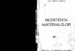 Rezistenta Materialelor - P. Mazilu - An 1977