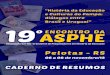 Caderno de resumos do 19º encontro da Asphe-RS