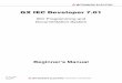 Beginners Manual Gx Iec Dev 7.01