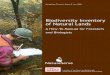 Biodiversity Inventory of Natural Landscapes Natureserve
