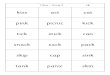 Words Blending Boxes - Words for Groups 1-8
