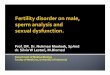 Fertility Disorder on Male - SILVIA