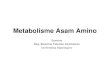 Kuliah Biokimia-Metabolisme Asam Amino