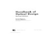 Handbook of Optical Design - Malacara