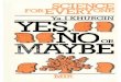 MIR - Science for Everyone - Khurgin Ya. I. - Yes, No or Maybe - 1985