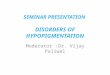 Seminar.- Disorders of Hypopigmentation
