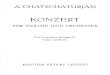 Khachaturian - Violin Concerto (Piano Score)