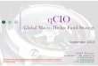 qCIO Global Macro Hedge Fund Strategy - September 2013