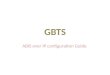 2G BTS Abis Over IP Configuration