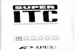 Apex'i Super ITC English manual