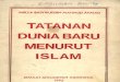 Tatanan Dunia Baru Menurut Islam-mirza Basyiruddin Mahmud Ahmad r.a