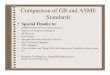 Comparison of GB & ASME Standards