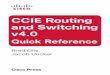 CCIE Routing and Switching v4.0 Quick Reference, 2nd Edition