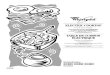 Whirlpool Gold GJC3034RB Ceramic CookTop - Manual