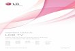 LG 32" Manual for TV