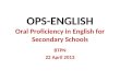 OPS ENGLISH Presentation