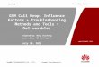 4 GSM Call Drops (Influence Factors + Troubleshooting Methods and Tools + Deliverables) 20110730(合作方版)