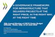 A governance framework for infrastructure that delivers projects at the right price, in the right way, at the right time - Ian Hawkesworth, OECD