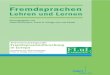 Fremdsprachen Lehren und Lernen - 40/2011 Heft 1