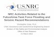 Cook - NRC Activities Related to the Fukushima Task Force Flooding and Seismic Hazard Recommendations