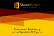 Permanent residency in cyprus presentation 2015