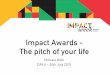 Impact Week - Pitch of your life
