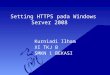 Tutorial HTTPS Windows Server 2008