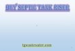 Buy septic tank risers