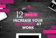 12 Ways to Increase Your Influence at Work