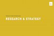 Desk for Creative Professionals: Research and Strategy