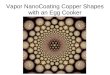 Vapor NanoCoating Copper Shapes with an Egg Cooker