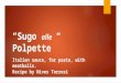 "Sugo alle polpette" Italian meatballs sauce