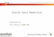 Oracle Data redaction - GUOB - OTN TOUR LA - 2015