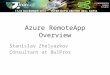 J2D - Azure RemoteApp Overview
