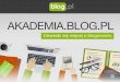 Akademia Blog.pl - część I - "Treść i wygląd bloga"