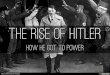 Rise of Hitler [Secondary school]