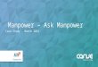 Manpower - Ask Manpower