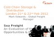 Cold Chain Storage & Distribution 2012