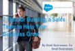 7 tips for building a sales team to help your business grow [slideshare]