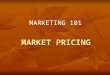 Market pricing