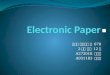 경영과 정보기술 12조 electronic paper