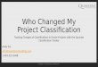 Quantas Classification Tracker for Oracle Projects