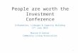 Information, linkages & capacity building, Morrie O'Conner, Community Living Association QLD