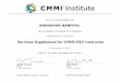 Services Supplement for CMMI-DEV Instructor