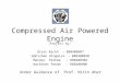Compressed Air Powered Engine