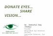 Eye donation in bangladesh