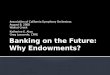 Endowment Fundraising - ACSO Presentation August 8, 2008